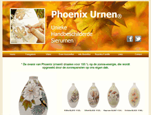 Tablet Screenshot of phoenixurnen.nl